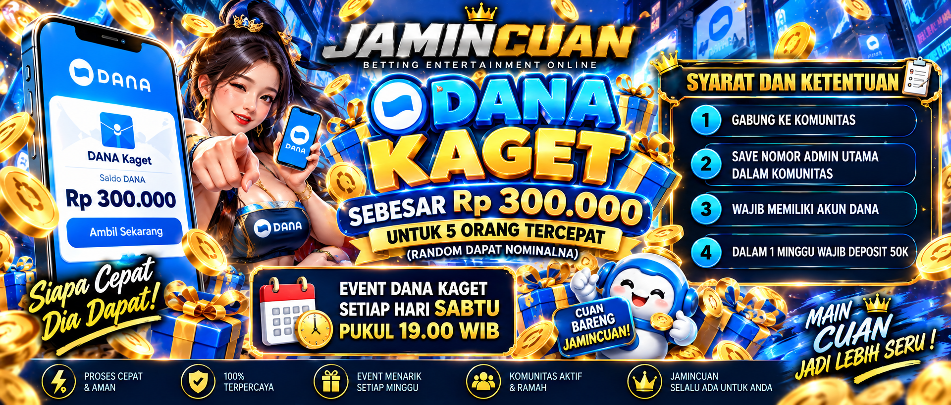 Banner Dana Kaget